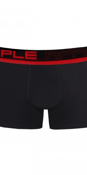  Apple boxer ανθρακί-κόκκινο