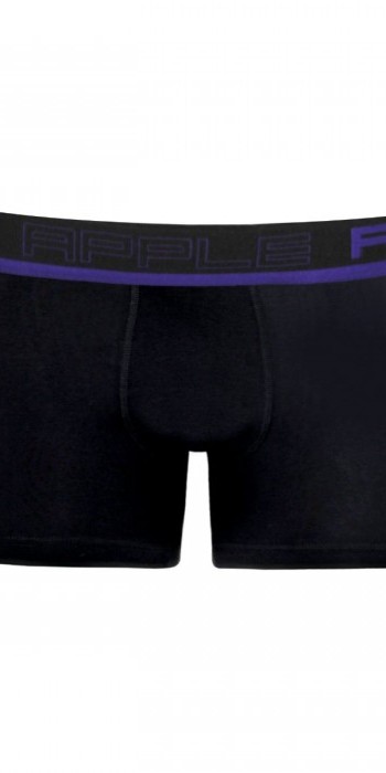  Apple boxer μαύρο με μωβ