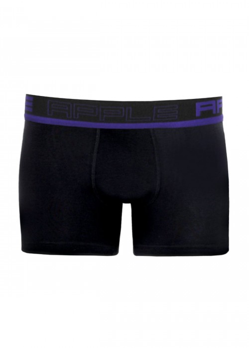  Apple boxer μαύρο με μωβ