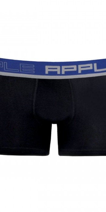  Apple boxer μαύρο με μπλε