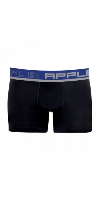 Apple boxer μαύρο με μπλε