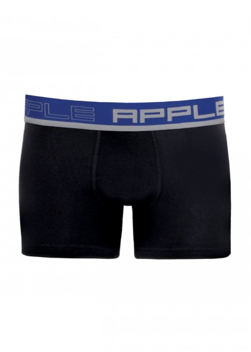  Apple boxer μαύρο με μπλε