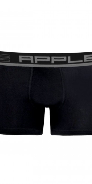  Apple boxer μαύρο με ασημί