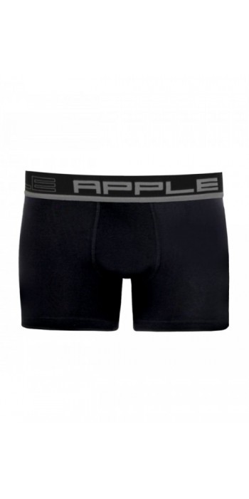  Apple boxer μαύρο με ασημί