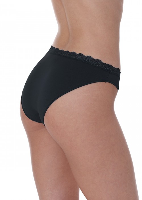 bamboo slip black 2τεμαχίων μαύρο