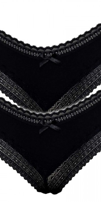bamboo lace black 2pack