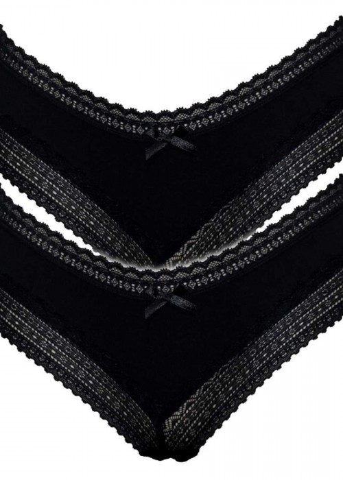 bamboo lace black 2pack