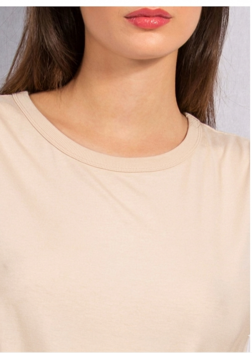 T-shirt bamboo σε Μπεζ χρώμα T-shirt bamboo σε Μπεζ χρώμα