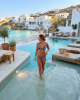 Bikini set animal print με σχέδιο στην πλάτη Bikini set animal print με σχέδιο στην πλάτη