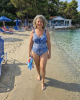 Μπλε ολόσωμο μαγιό με λαχούρια εσωτερικό λαστέξ Μπλε ολόσωμο μαγιό με λαχούρια εσωτερικό λαστέξ