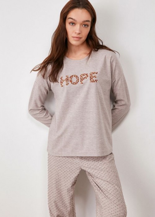Πυτζάμα μπεζ hope