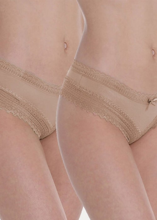 bamboo lace μπεζ 2pack bamboo lace μπεζ 2pack