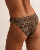 Bikini set Σουτιέν animal print με σλιπ ψηλόμεσο