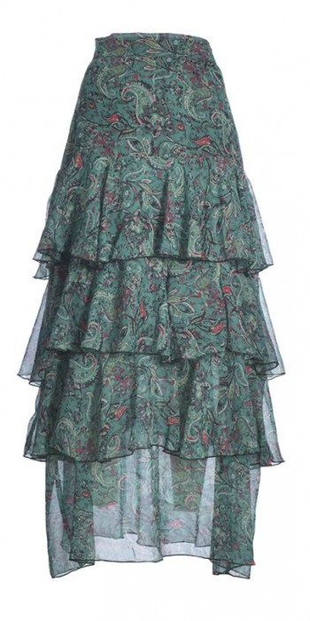 Ble Resort Collection Maxi Φούστα με βολάν
