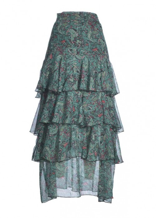 Ble Resort Collection Maxi Φούστα με βολάν