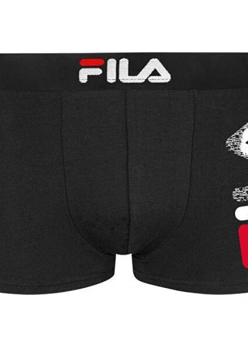 fila boxer logo black