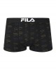Ανδρικό fila boxer μαύρο με logo F 