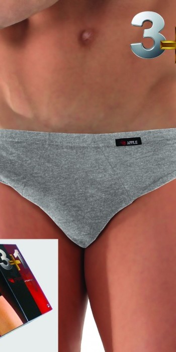 Apple slip 4αδα  grey