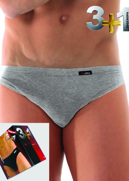 Apple slip 4αδα  grey