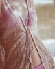 Ερμιόνη ροζ-χρυσό κιμονό 5372