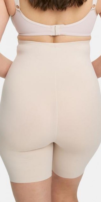 Susa Lastex ποδηλατικό spandex μπεζ ψηλόμεσο