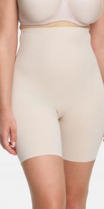 Susa Lastex ποδηλατικό spandex μπεζ ψηλόμεσο