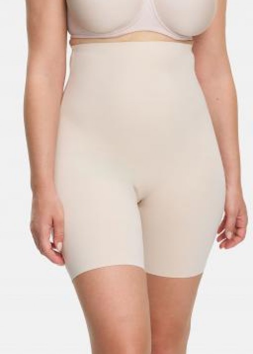 Susa Lastex ποδηλατικό spandex μπεζ ψηλόμεσο