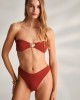 Ekai strapless bikini set με χρυσό κοχύλι Ekai strapless bikini set με χρυσό κοχύλι