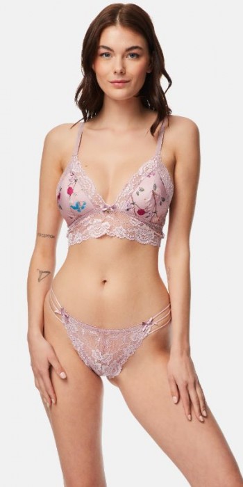 Geisha σλιπ dusty rose