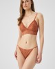 Τριγωνική Γυναικεία Bralette με αποσπώμενη ενίσχυση σε κεραμιδί απόχρωση Τριγωνική Γυναικεία Bralette με αποσπώμενη ενίσχυση σε κεραμιδί απόχρωση