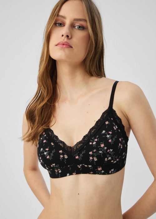 Fimelle Elegance Bralette με αποσπώμενη ενίσχυση φλοράλ
