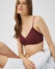 Fimelle Elegance Bralette με αποσπώμενη ενίσχυση σε μπορντό χρώμα Fimelle Elegance Bralette με αποσπώμενη ενίσχυση σε μπορντό χρώμα