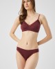 Fimelle Elegance Bralette με αποσπώμενη ενίσχυση σε μπορντό χρώμα Fimelle Elegance Bralette με αποσπώμενη ενίσχυση σε μπορντό χρώμα