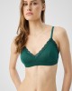Fimelle Elegance Bralette με αποσπώμενη ενίσχυση σε σμαραγδί χρώμα Fimelle Elegance Bralette με αποσπώμενη ενίσχυση σε σμαραγδί χρώμα