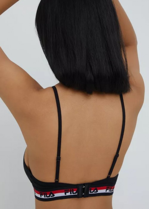 fila bra triangle black