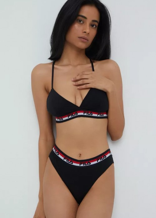 fila bra triangle black