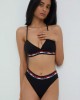 fila bra triangle black