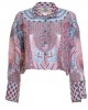 Ble Resort Collection Μακρυμάνικο Γυναικείο Λινό Πουκάμισο