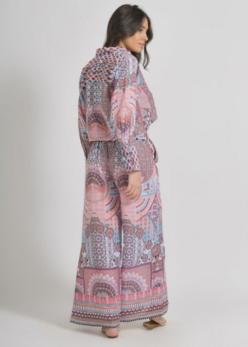 Ble Resort Collection Μακρυμάνικο Γυναικείο Λινό Πουκάμισο