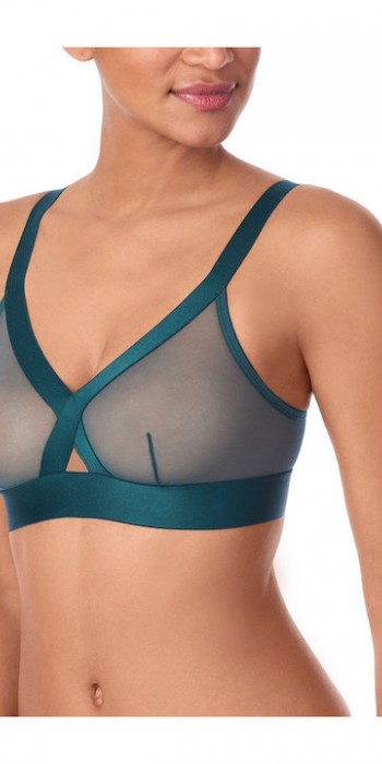 Διαφανές τρίγωνο σουτιέν DKNY πράσινο σκούρο DK4084 Διαφανές τρίγωνο σουτιέν DKNY πράσινο σκούρο DK4084