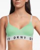 cozy boyfriend αθλητικό σουτιέν dkny φυστικί