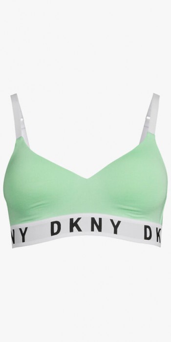 cozy boyfriend αθλητικό σουτιέν dkny φυστικί cozy boyfriend αθλητικό σουτιέν dkny φυστικί