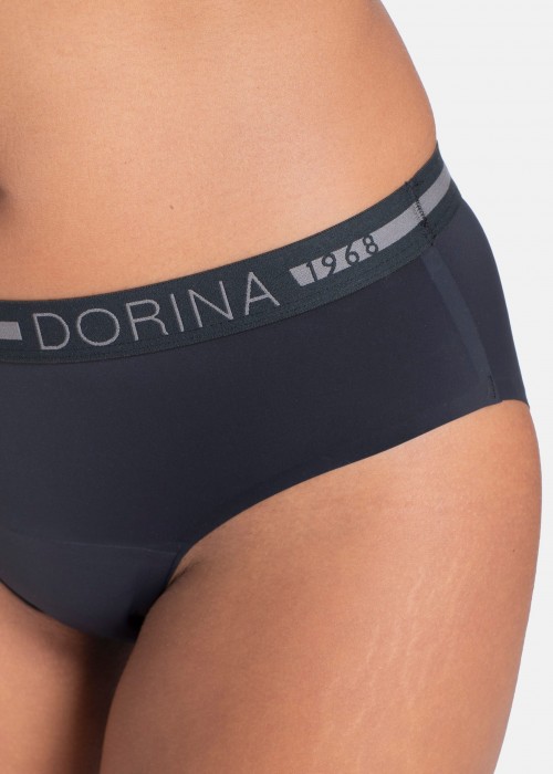 Σλιπ περιόδου σε συσκευασία 2 τμχ από τη Dorina σε μαύρο χρώμα 