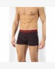 fila boxer μαύρο με κόκκινο με logo F 