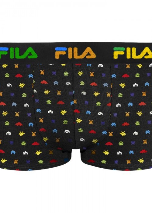 Men's fila boxer fun με σχέδια μαύρο