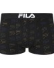 Ανδρικό fila boxer μαύρο με logo F 