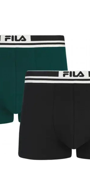 fila boxer δυάδα 2pack πράσινο-μαύρο FU5274/2