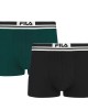 fila boxer δυάδα 2pack πράσινο-μαύρο FU5274/2