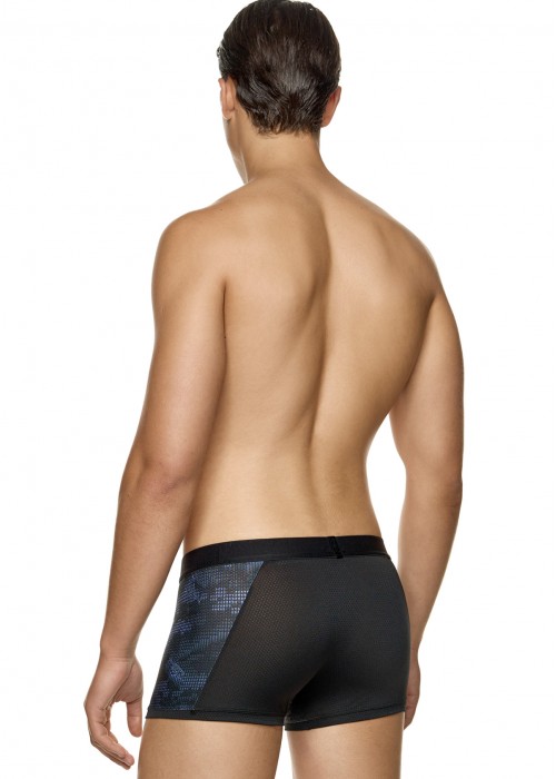 Med Μπλε printed boxer Giorgio