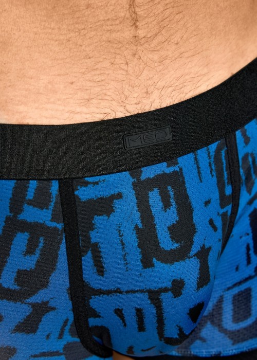 Med Lyan boxer μαύρο με μπλε